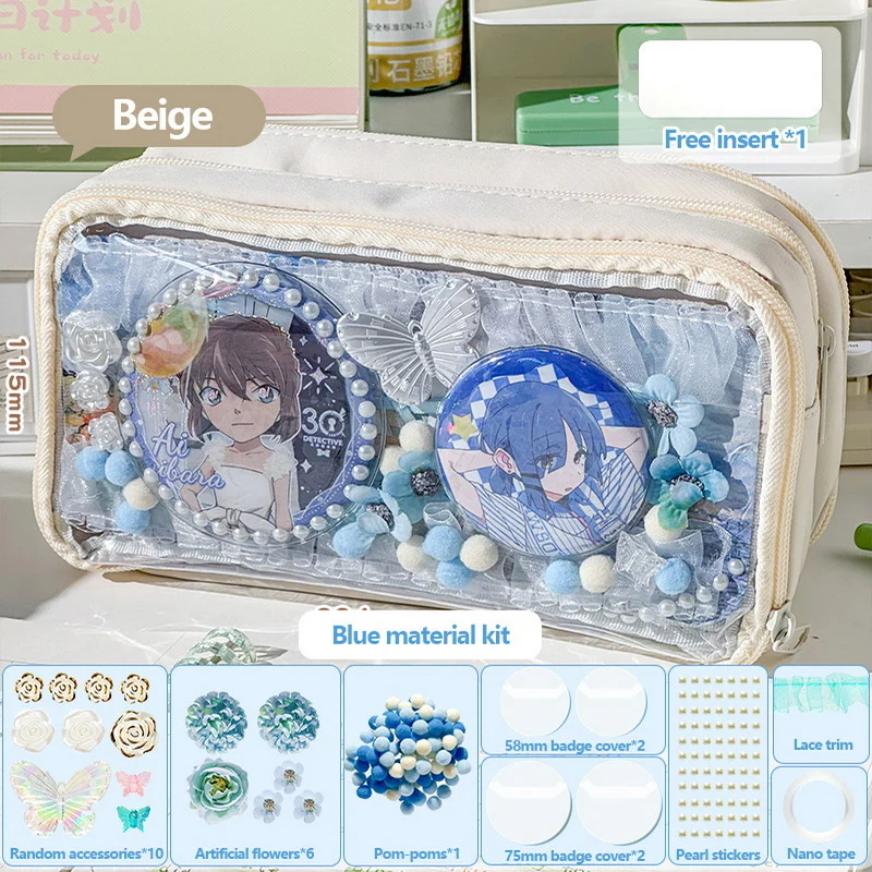 Transparent Ita Bag Pencil Case - Image 14