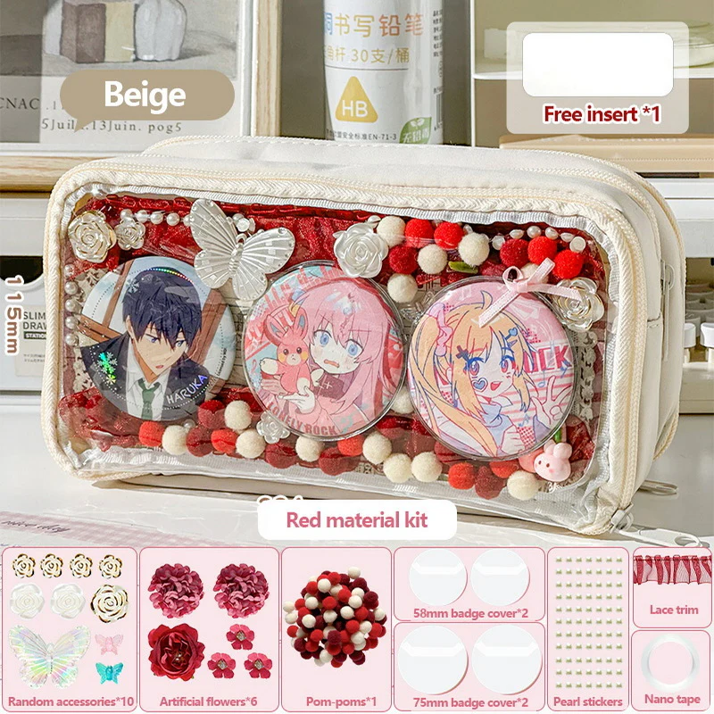 Transparent Ita Bag Pencil Case - Image 16