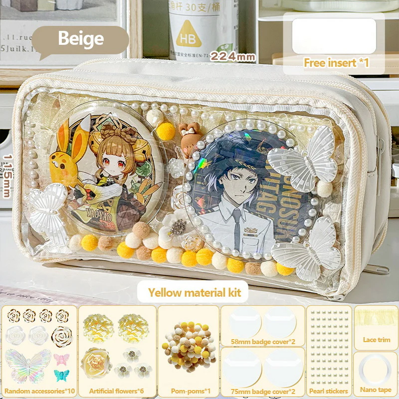 Transparent Ita Bag Pencil Case - Image 18
