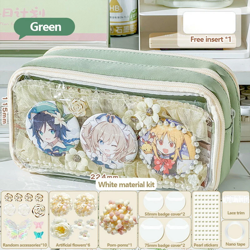 Transparent Ita Bag Pencil Case - Image 19