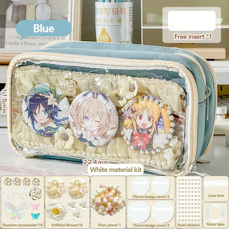 Transparent Ita Bag Pencil Case - Image 25