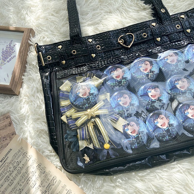 Transparent Kawaii Crossbody Bag Japanese Tote Bag - Image 4