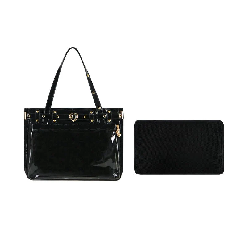 Transparent Kawaii Crossbody Bag Japanese Tote Bag - Image 6