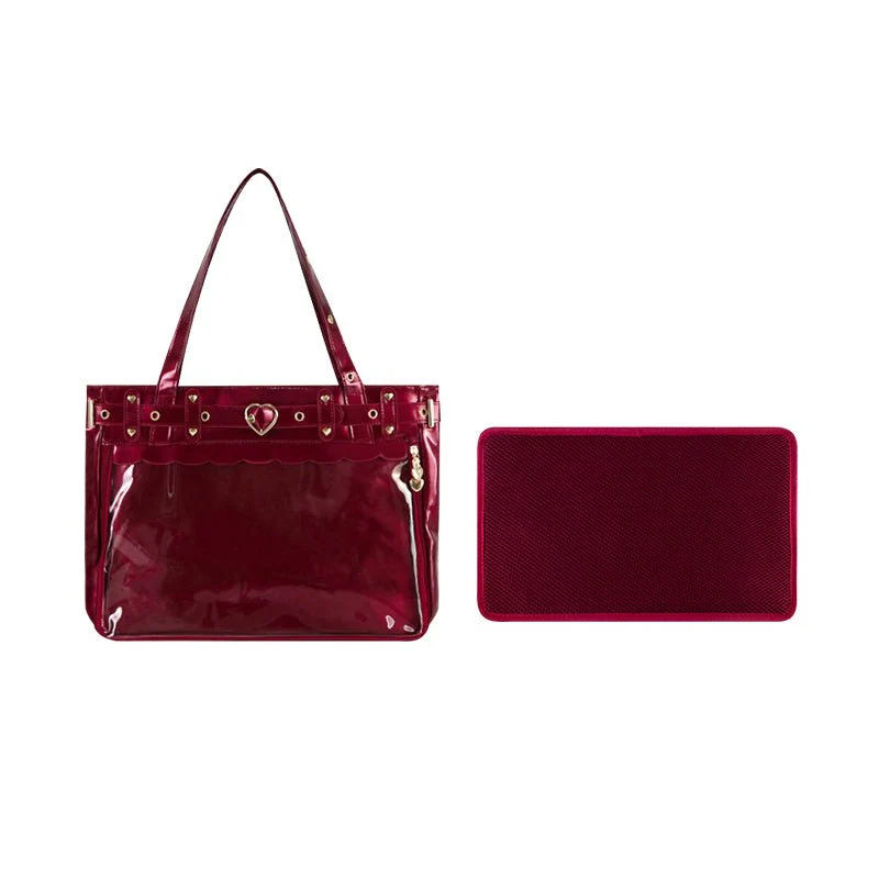 Transparent Kawaii Crossbody Bag Japanese Tote Bag - Image 9